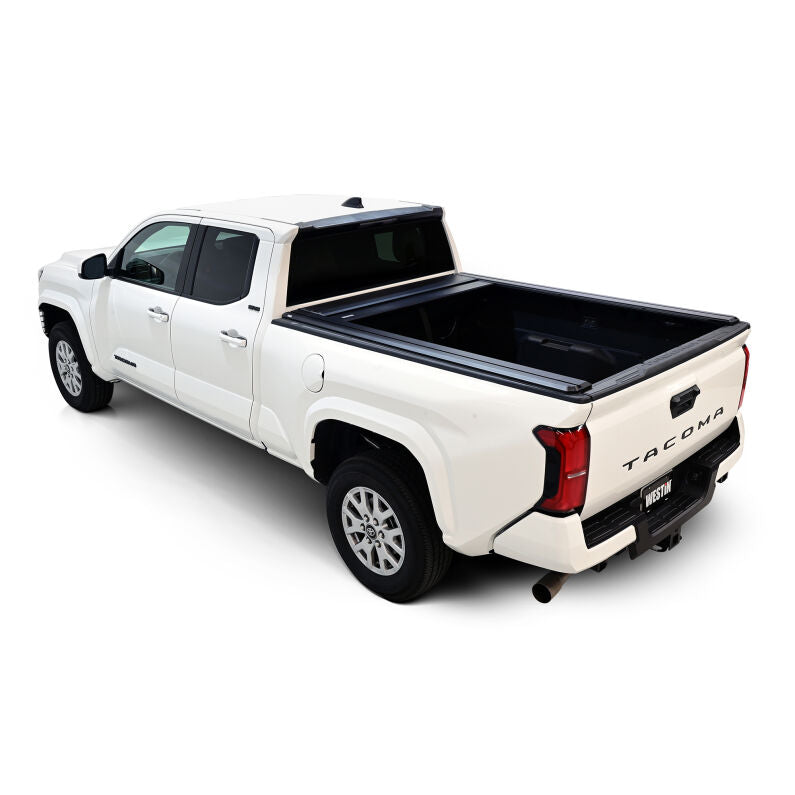 Westin 19-62795 Manual Retractable Tonneau Cover for 2024-2026 Toyota Tacoma 6ft Bed Black