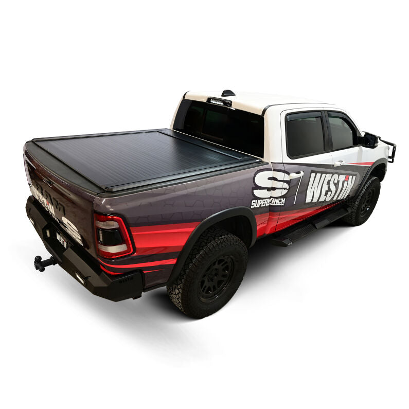 Westin 19-64705 Manual Retractable Tonneau Cover for 2019-2026 Ram 1500 5ft 7in Bed Black