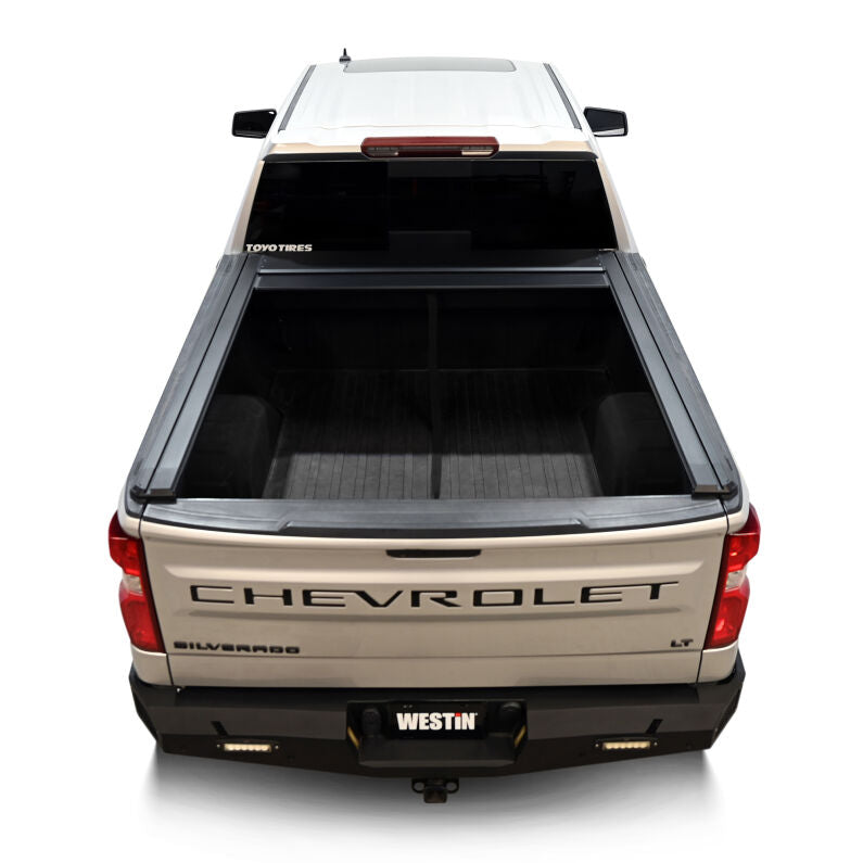 Westin 19-64745 Manual Retractable Tonneau for 2019-2026 Silverado/Sierra 1500 Black