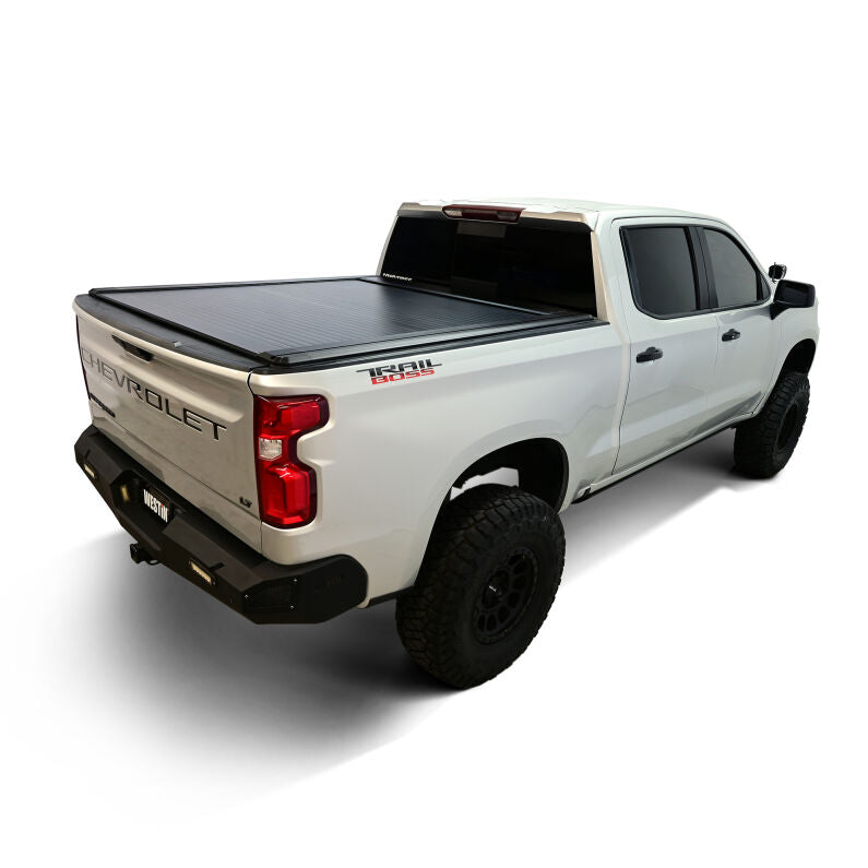 Westin 19-64745 Manual Retractable Tonneau for 2019-2026 Silverado/Sierra 1500 Black