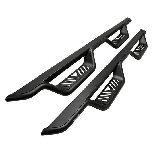 Westin 20-12775 Outlaw Drop Nerf Step Bars for 2005-2023 Toyota Tacoma Double Cab Textured Black