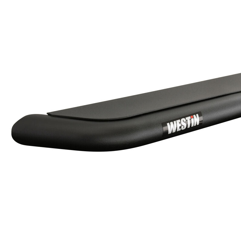 Westin 20-12775 Outlaw Drop Nerf Step Bars for 2005-2023 Toyota Tacoma Double Cab Textured Black