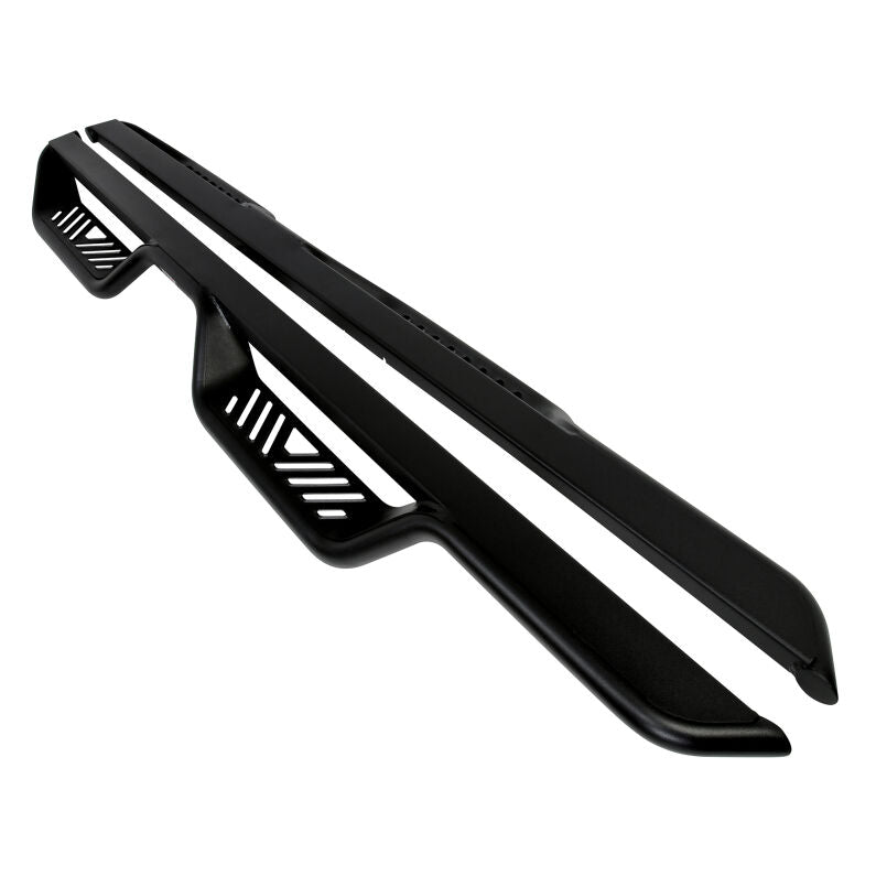 Westin 20-13295 Outlaw Drop Nerf Step Bars for 2007-2018 Jeep Wrangler JK Unlimited Textured Black