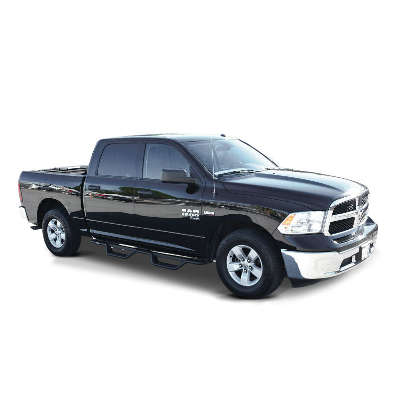 Westin 20-13565 Outlaw Drop Nerf Step Bars for 2009-2026 Ram 1500 Classic Crew Cab Textured Black
