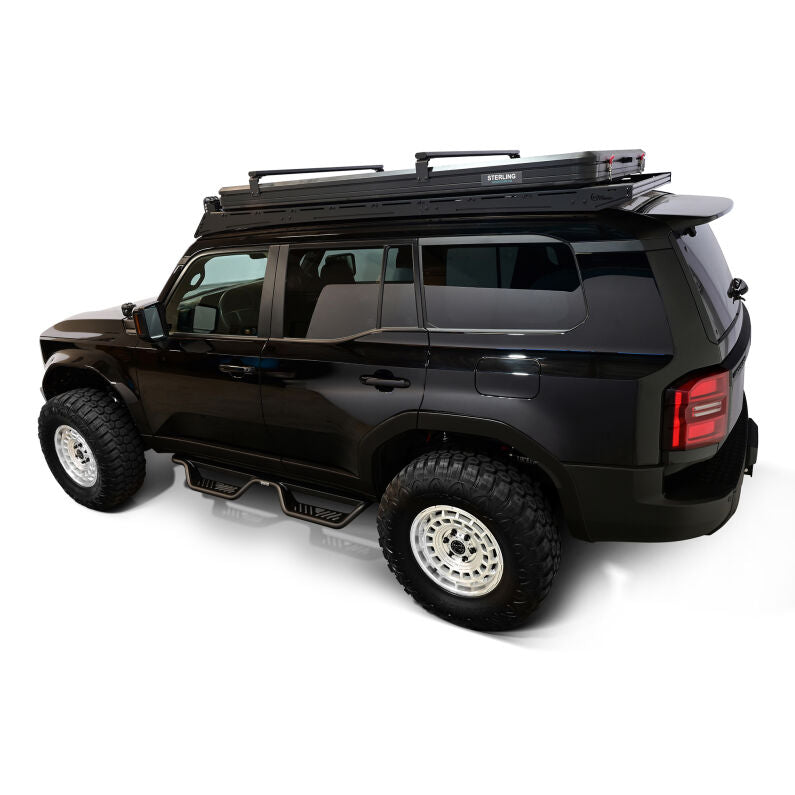 Westin 20-13795 Outlaw Drop Nerf Step Bars for 2024-2026 Toyota Land Cruiser Textured Black