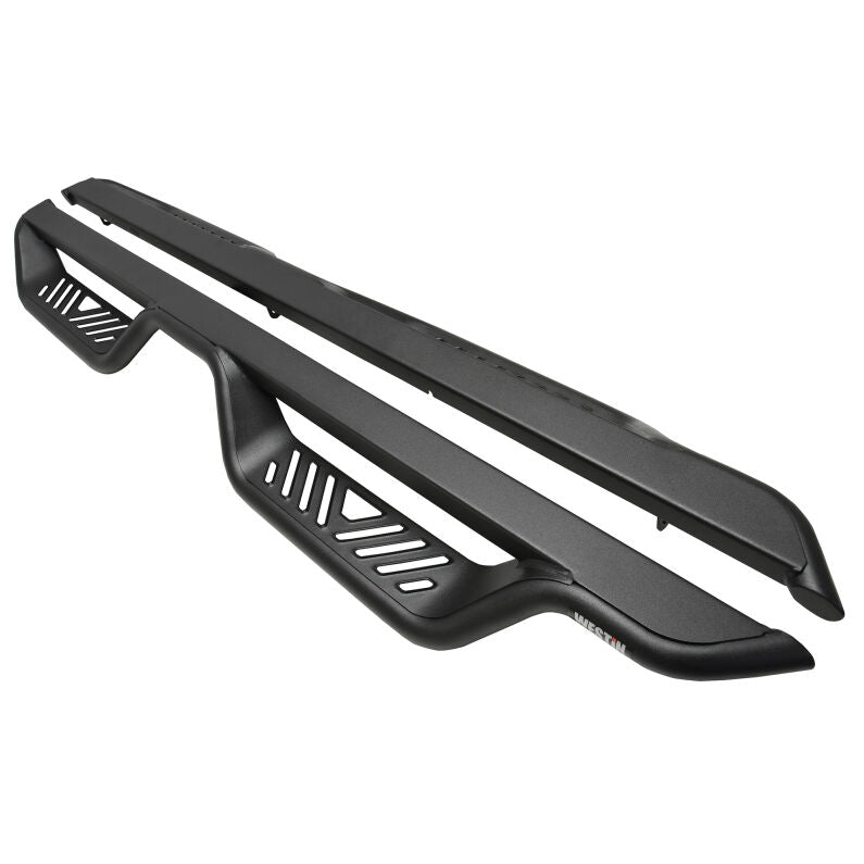 Westin 20-13835 Outlaw Nerf Step Bars for 2014-2024 Toyota 4Runner Textured Black