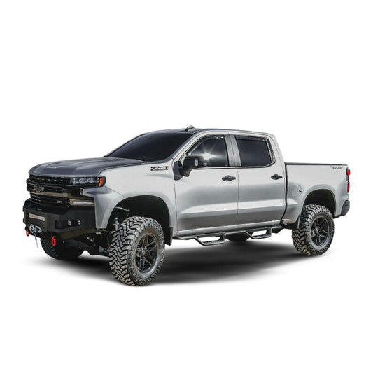 Westin 20-14135 Outlaw Nerf Bars for 2019-2026 Chevrolet/GMC Silverado/Sierra Crew Cab