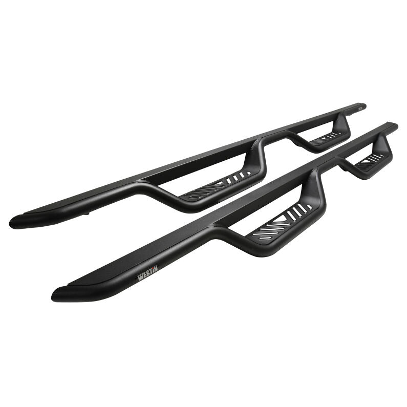 Westin 20-14165 Outlaw Nerf Step Bars for 2020-2026 Jeep Gladiator Textured Black