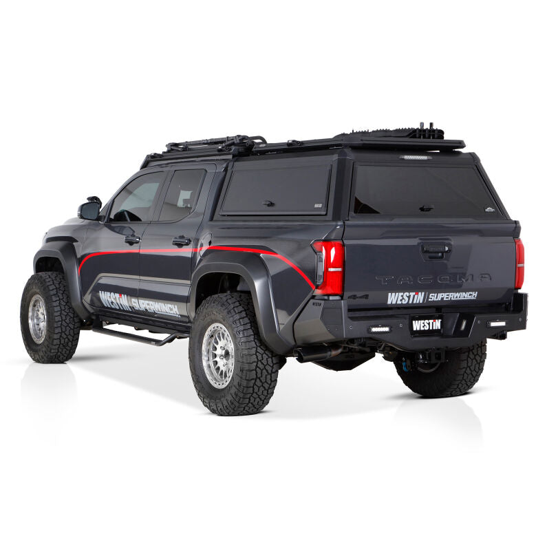 Westin 20-42785 Outlaw Drop Running Boards for 2024-2026 Toyota Tacoma Double Cab Textured Black
