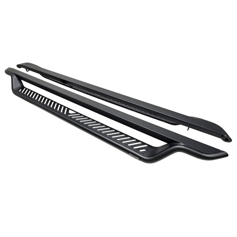 Westin 20-43245 Outlaw Drop Running Boards for 2007-2021 Toyota Tundra Double Cab Textured Black