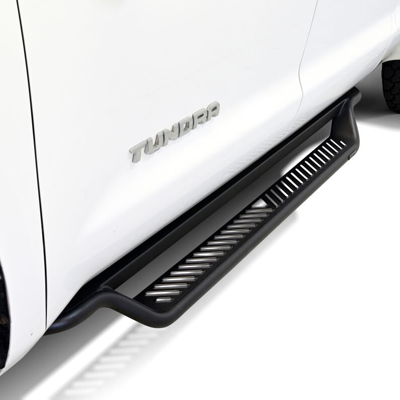 Westin 20-43245 Outlaw Drop Running Boards for 2007-2021 Toyota Tundra Double Cab Textured Black