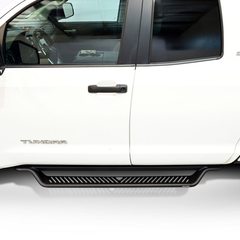 Westin 20-43245 Outlaw Drop Running Boards for 2007-2021 Toyota Tundra Double Cab Textured Black