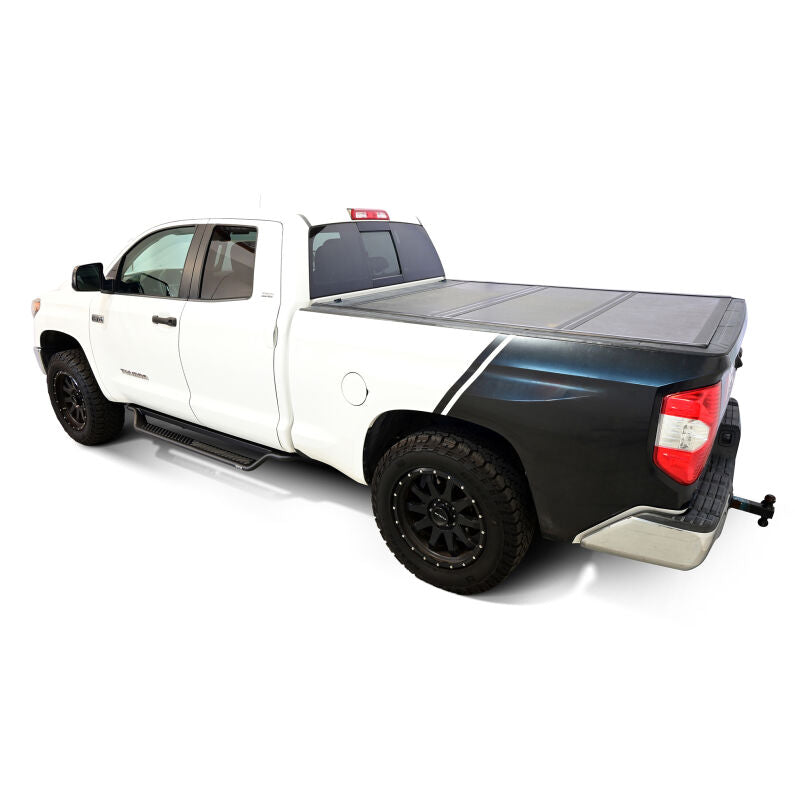 Westin 20-43245 Outlaw Drop Running Boards for 2007-2021 Toyota Tundra Double Cab Textured Black