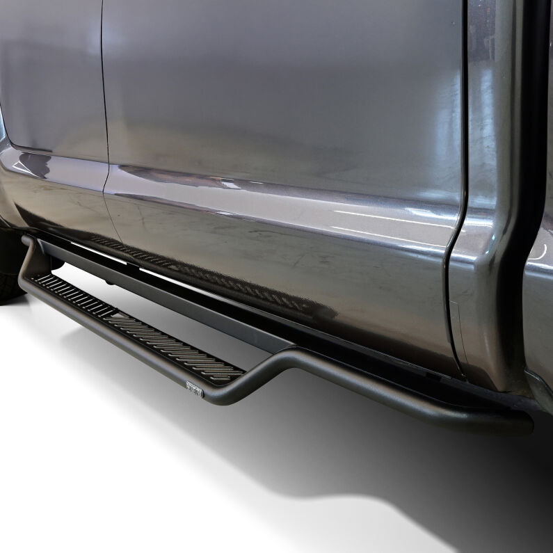 Westin 20-43255 Outlaw Drop Running Boards for 2007-2021 Toyota Tundra CrewMax Cab Textured Black