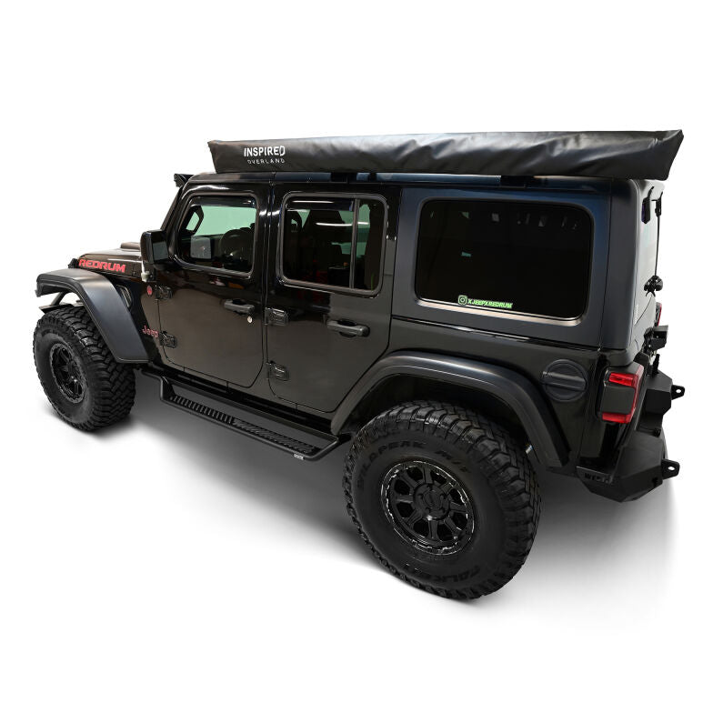 Westin 20-44065 Outlaw Drop Running Boards for 2018-2026 Jeep Wrangler 4-Door Textured Black