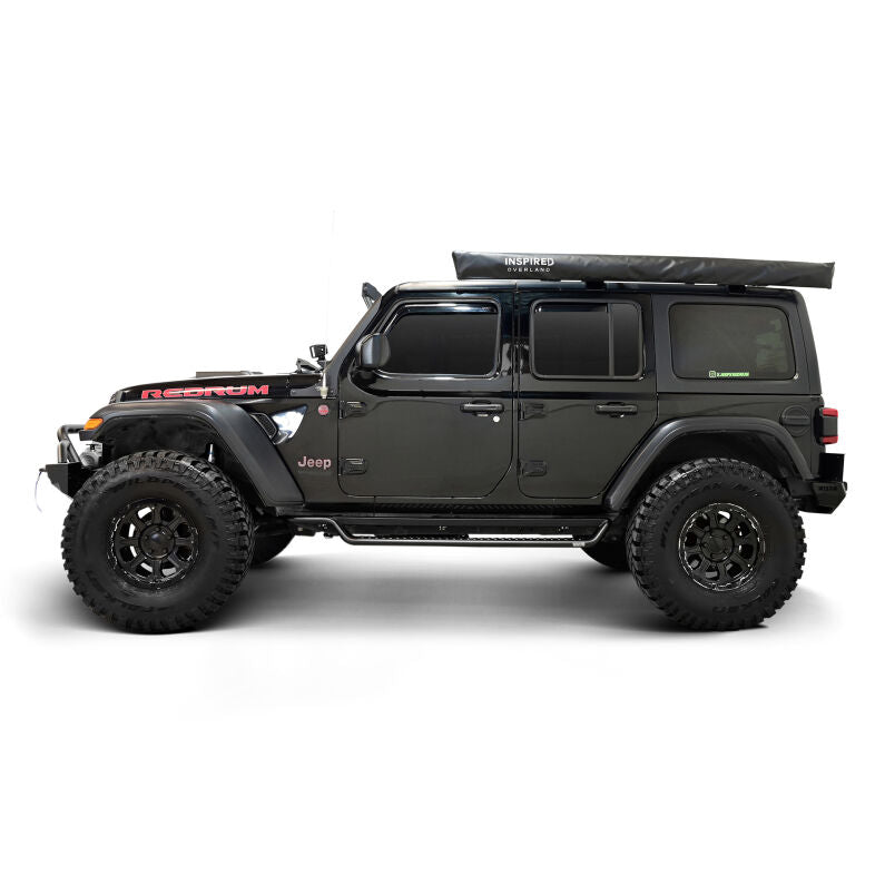 Westin 20-44065 Outlaw Drop Running Boards for 2018-2026 Jeep Wrangler 4-Door Textured Black
