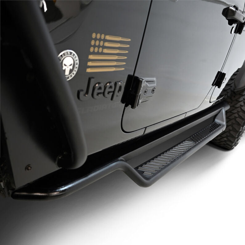 Westin 20-44165 Outlaw Drop Running Boards for 2020-2026 Jeep Gladiator Textured Black