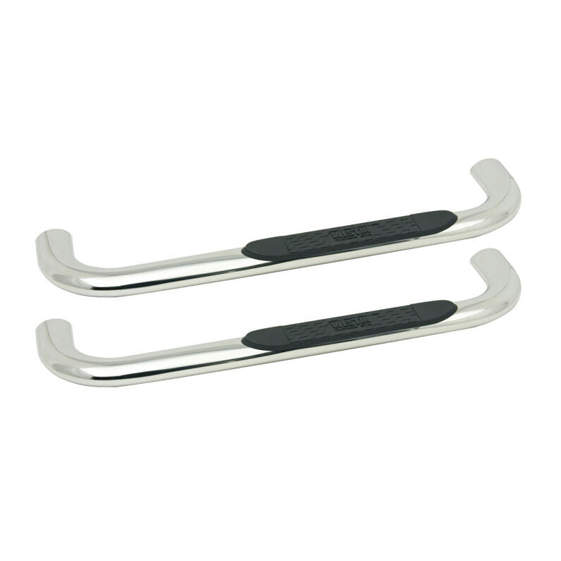 Westin 21-1400 Platinum 4 Oval Nerf Bars for 1999-2014 Chevrolet Silverado / GMC Sierra