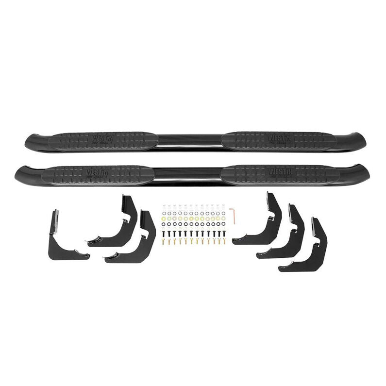 Westin 21-21315 PRO TRAXX 4 Oval Nerf Step Bars for 1999-2016 Ford F-250/350/450/550 Super Cab Black