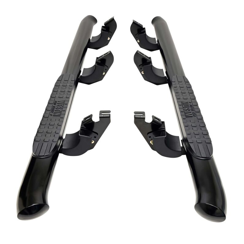 Westin 21-22795 PRO TRAXX 4 Oval Nerf Step Bars for 2024-2026 Toyota Tacoma XtraCab Black