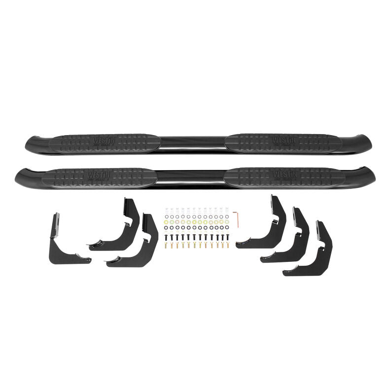 Westin 21-23725 PRO TRAXX 4 Nerf Bars for 2014-2019 Chevrolet Silverado GMC Sierra Black