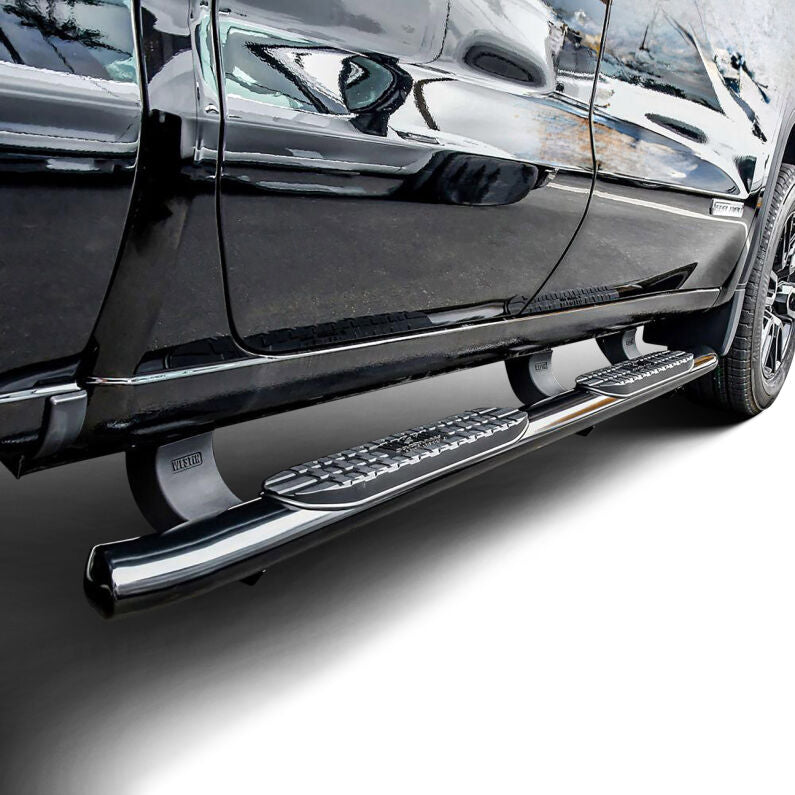 Westin 21-24125 PRO TRAXX 4 Nerf Bars for 2019-2026 Silverado/Sierra 1500 Double Cab