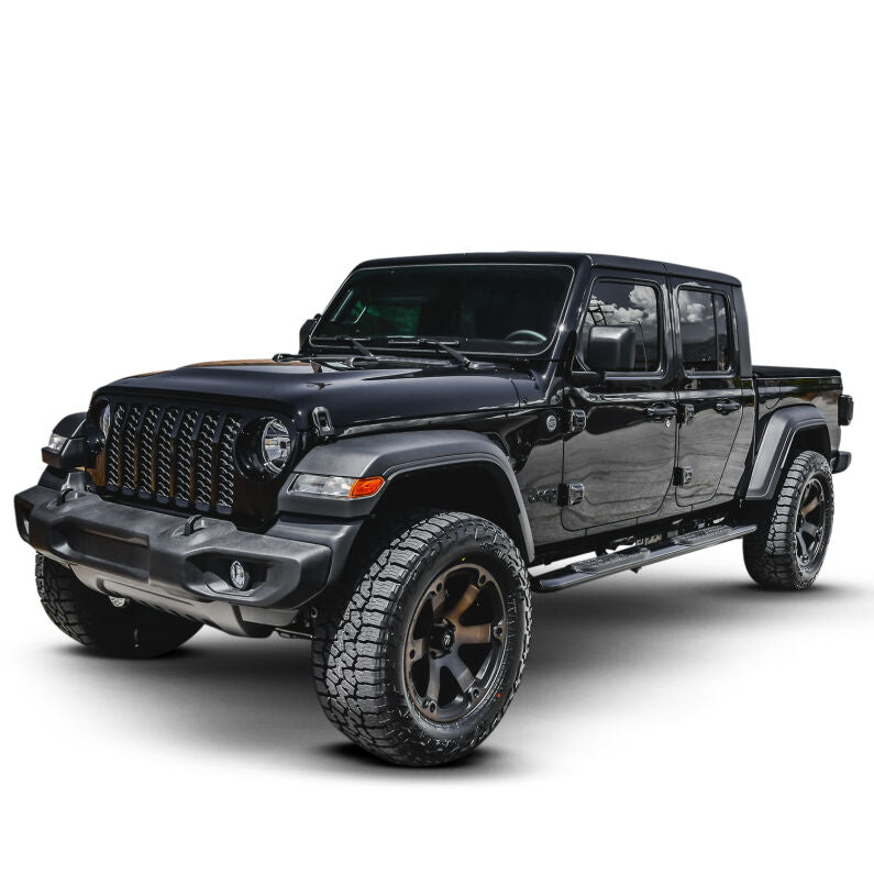 Westin 21-24165 PRO TRAXX 4 Oval Nerf Step Bars for 2020-2026 Jeep Gladiator Black
