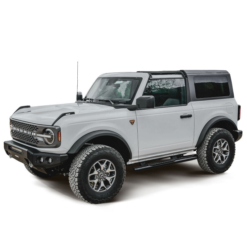 Westin 21-24185 PRO TRAXX 4 Oval Nerf Step Bars for 2021-2026 Ford Bronco Textured Black