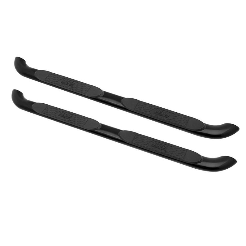 Westin 21-2775 Platinum 4 Oval Nerf Step Bars for 2005-2023 Toyota Tacoma Double Cab Black