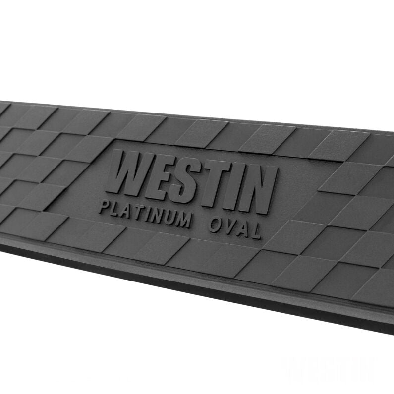 Westin 21-4085 Platinum 4 Oval Nerf Step Bars for 2019-2026 Dodge Ram 1500 Crew Cab Black