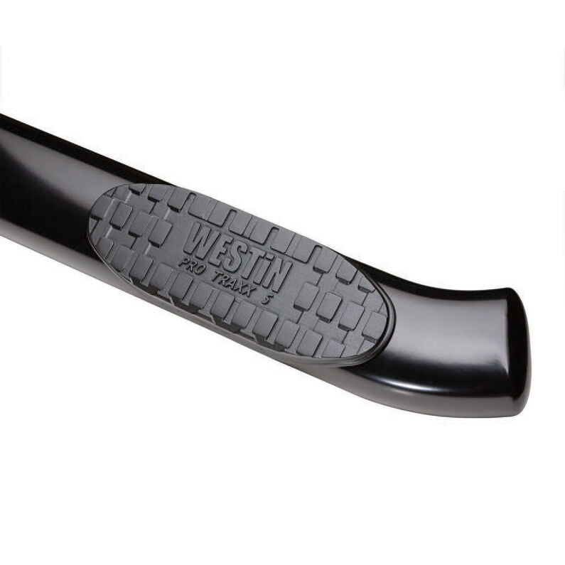 Westin 21-534255 PRO TRAXX 5 Wheel to Wheel Oval Nerf Step Bars for 1999-2016 Ford F-250 / F-350 Super Cab Black