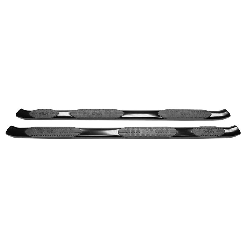 Westin 21-534315 PRO TRAXX 5 Wheel to Wheel Oval Nerf Step Bars for 2009-2024 Ram/Dodge 1500 Quad Cab Black