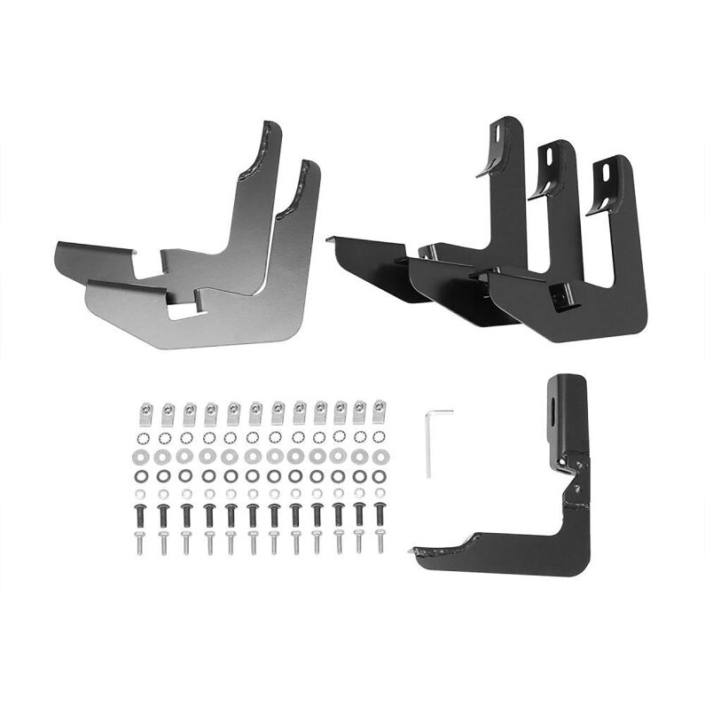 Westin 21-53525 PRO TRAXX 5 Oval Nerf Step Bars for 2009-2014 Ford F-150 SuperCrew Black
