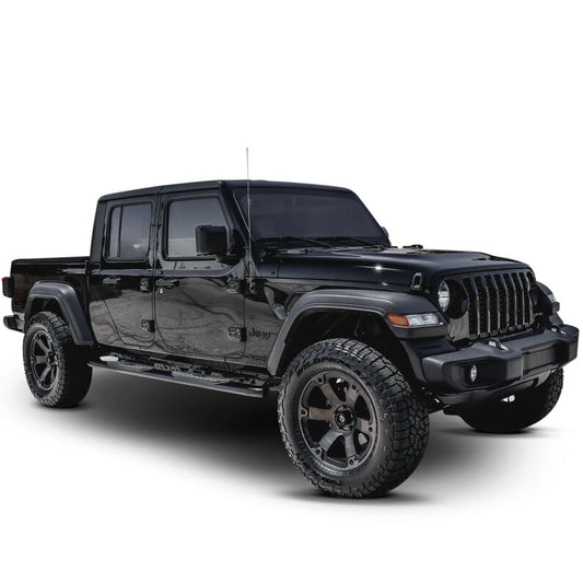 Westin 21-54165 PRO TRAXX 5 Wheel to Wheel Oval Nerf Step Bars for 2020-2026 Jeep Gladiator Black