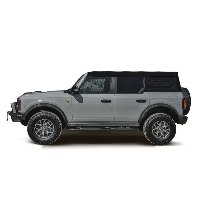 Westin 21-54195 PRO TRAXX 5 Oval Nerf Step Bars for 2021-2026 Ford Bronco Textured Black