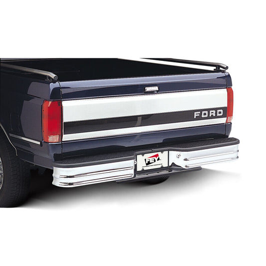 Westin 21007 Fey Surestep Universal Bumper for 1967-1997 Chevrolet/Dodge/Ford/GMC Chrome