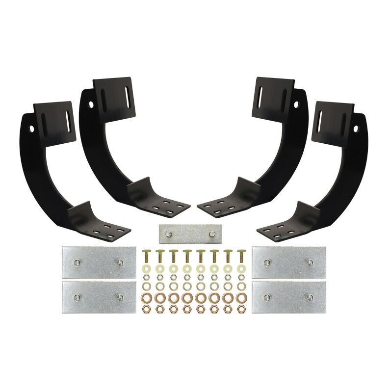 Westin 22-1045 Premier Oval Nerf Bar Mount Kit for 1997-2004 Ford F-150/F-250 Black