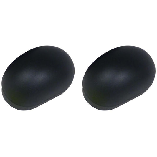 Westin 22-5003 Platinum 4 Oval 4 in Tube Step End Cap Kit Black
