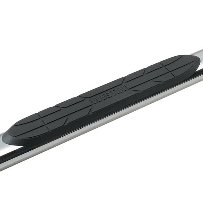 Westin 22-5030 Premier 4 Oval Nerf Step Bars 85 in Stainless Steel