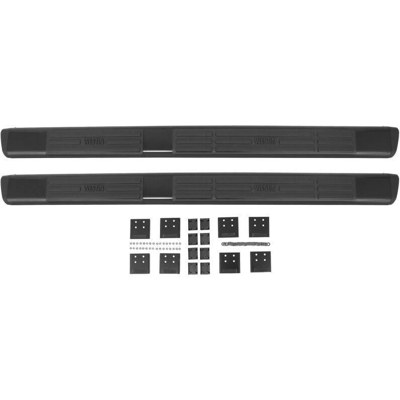 Westin 22-6025 Premier 6 in Oval Side Bar Mild Steel 75 in Black