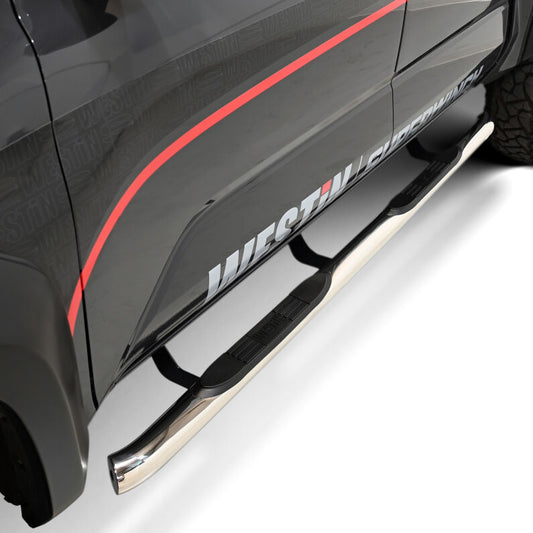 Westin 23-2780 E-Series 3 Nerf Step Bars for 2024-2026 Tacoma Double Cab Stainless Steel
