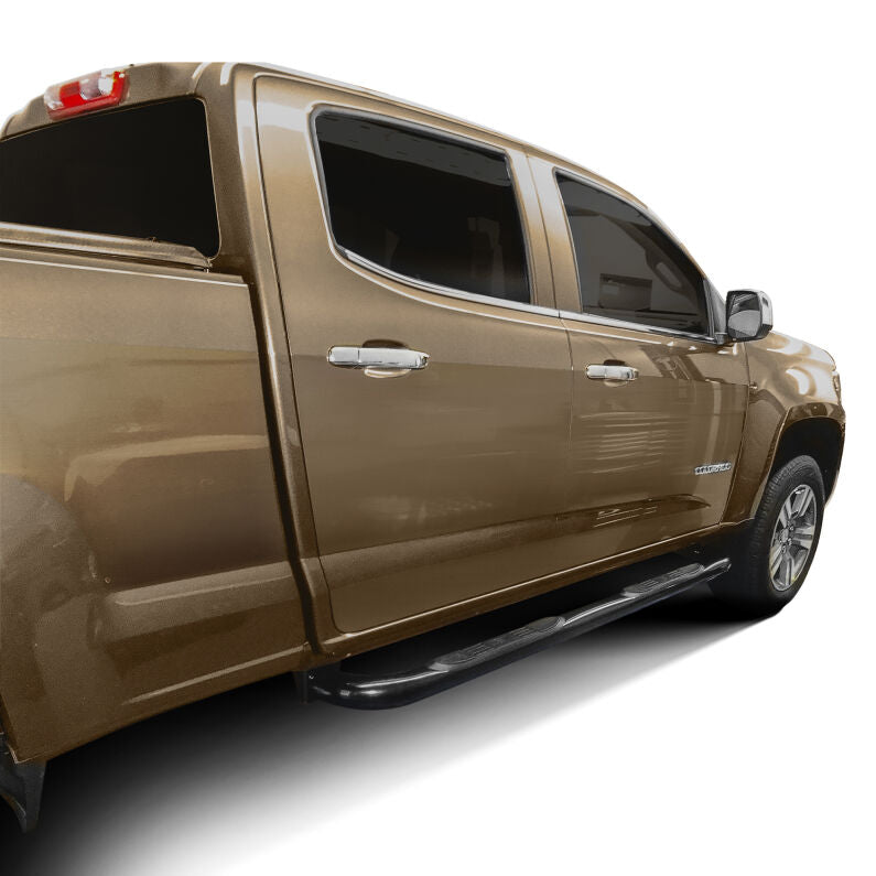 Westin 23-4005 E-Series 3 Nerf Bars for 2015-2022 Colorado/Canyon Extended Cab Black
