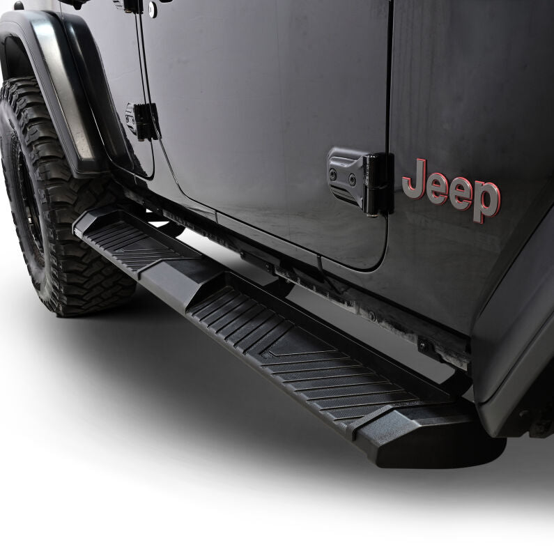 Westin 24-64065 AT6 Running Boards for 2018-2026 Jeep Wrangler JL Unlimited 4-Door Black