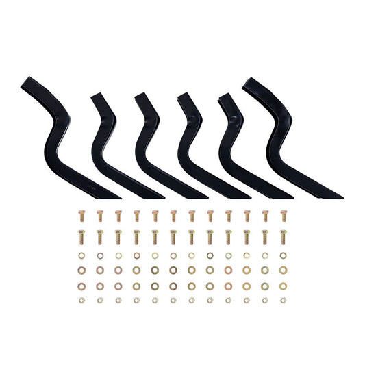 Westin 27-2165 Running Board Mount Kit for 2010-2024 Toyota 4Runner Trail Black