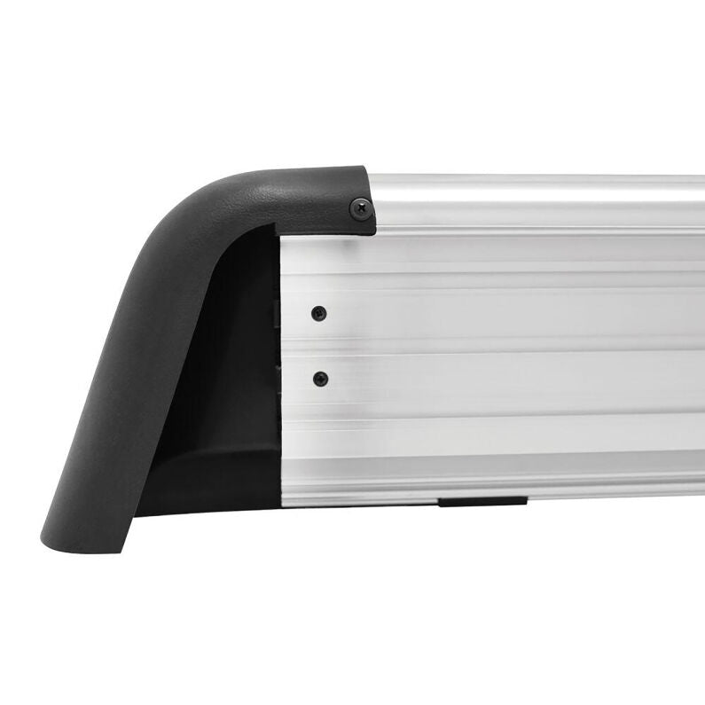 Westin 27-6120 Sure-Grip Aluminum Running Boards 72 in Brushed Aluminum