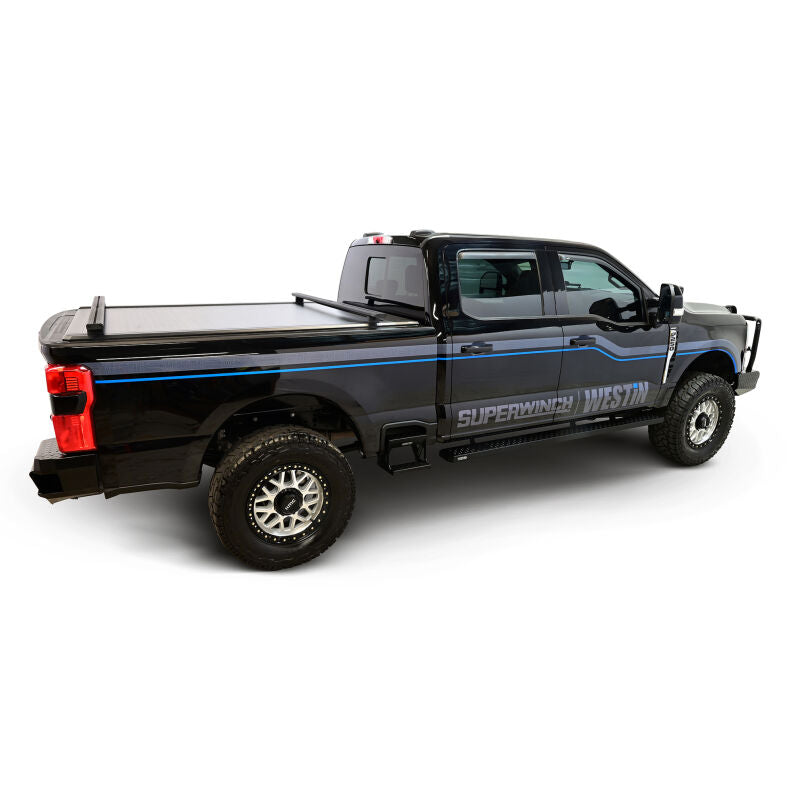 Westin 27-74005 Grate Side Bed Step for 2023-2026 Ford F-250 F-350 F-450 F-550 Textured Black