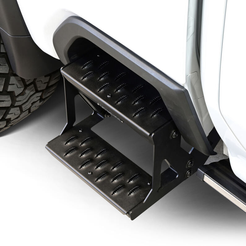 Westin 27-74015 Grate Side Bed Step for 2024-2026 Silverado Sierra 2500 3500 Textured Black