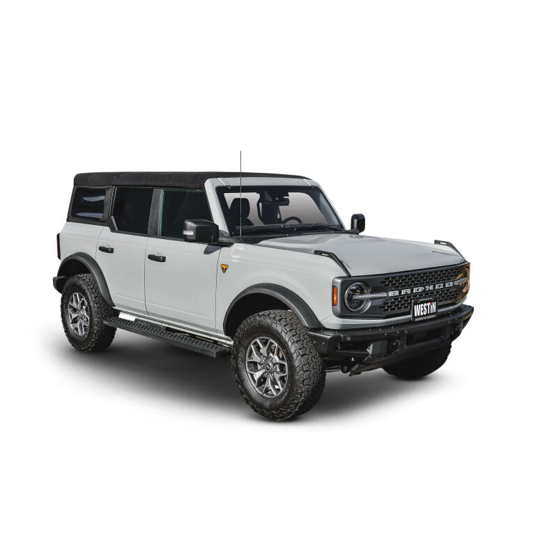 Westin 27-74725 Grate Steps Running Boards 75 in Textured Black