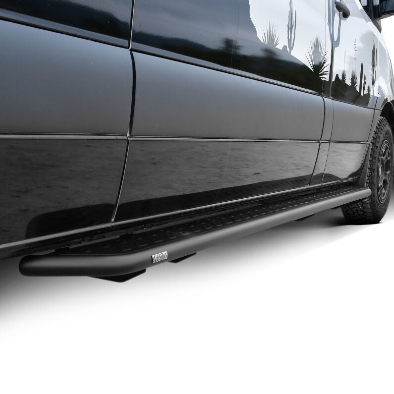 Westin 28-31035 Outlaw Nerf Bars for 2010-2026 Mercedes-Benz Sprinter Textured Black