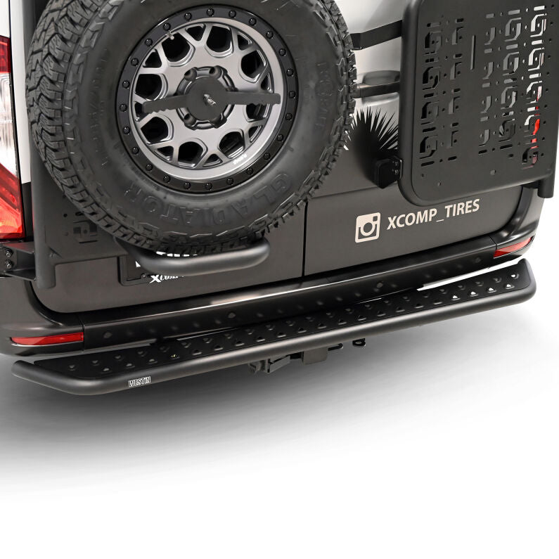 Westin 28-31045 Outlaw Rear Step for 2010-2026 Mercedes-Benz Sprinter Textured Black